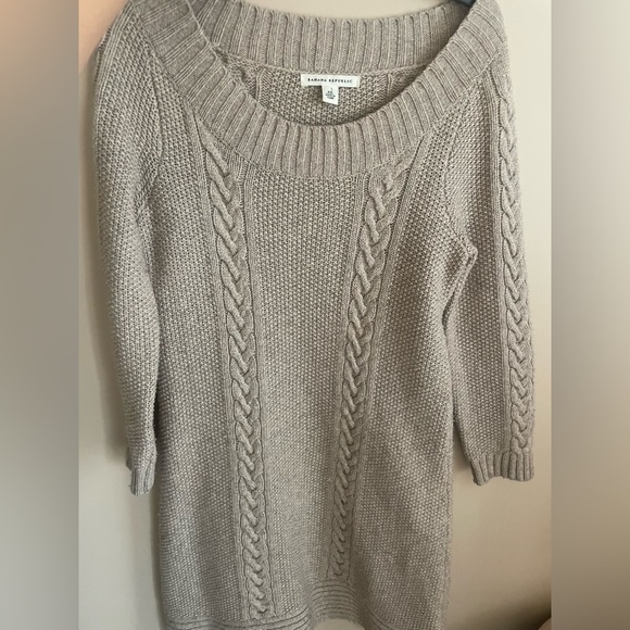 Banana Republic Beige Knit Dress - Picture 1 of 3
